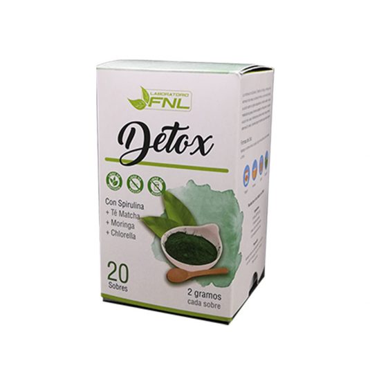 Mix Detox en Sachet, 20 sobres, Marca FNL