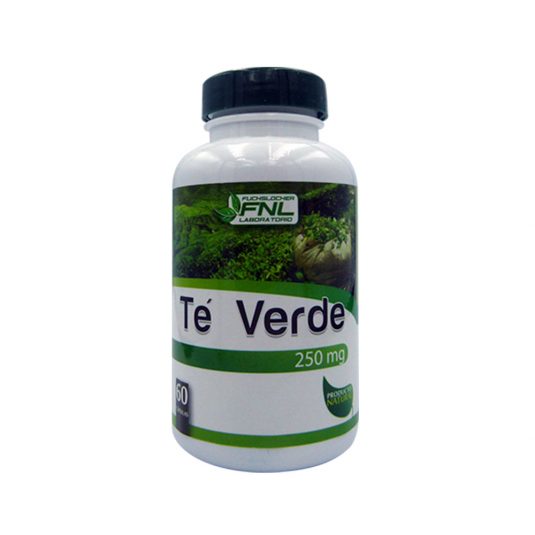 Té Verde, 250mg, 60 capsulas, Marca FNL